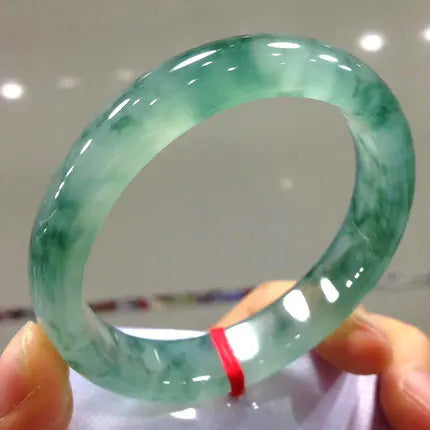 Send Certificate Ice Jade Bangle Women Fine Jewelry Gifts Genuine Natural Burmese Jadeite Real Jades Bangles Amulet Bracelets