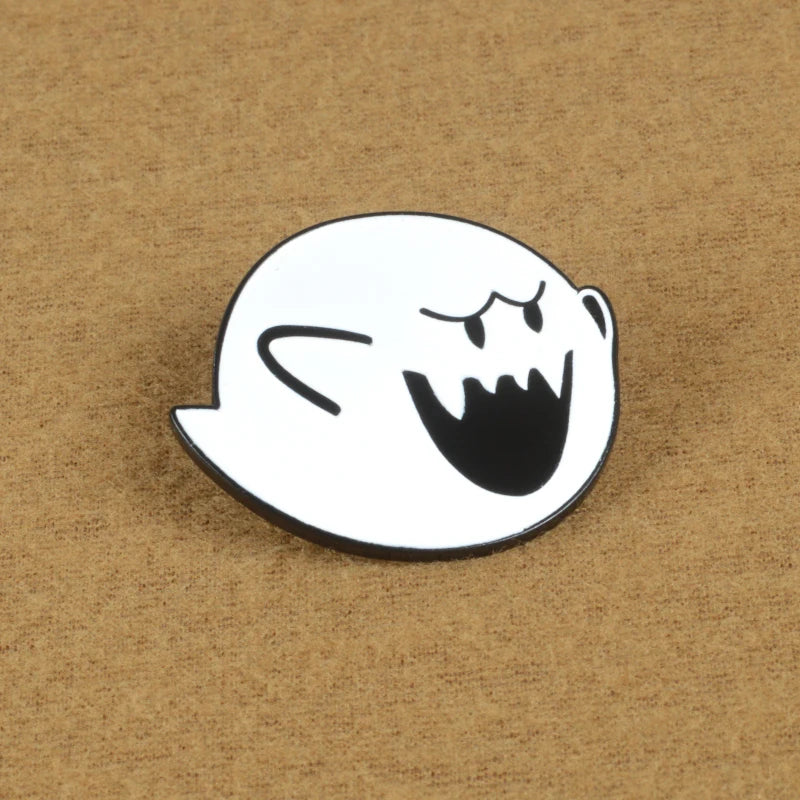 Super Pins Boo Brooches Badges Hard enamel pin